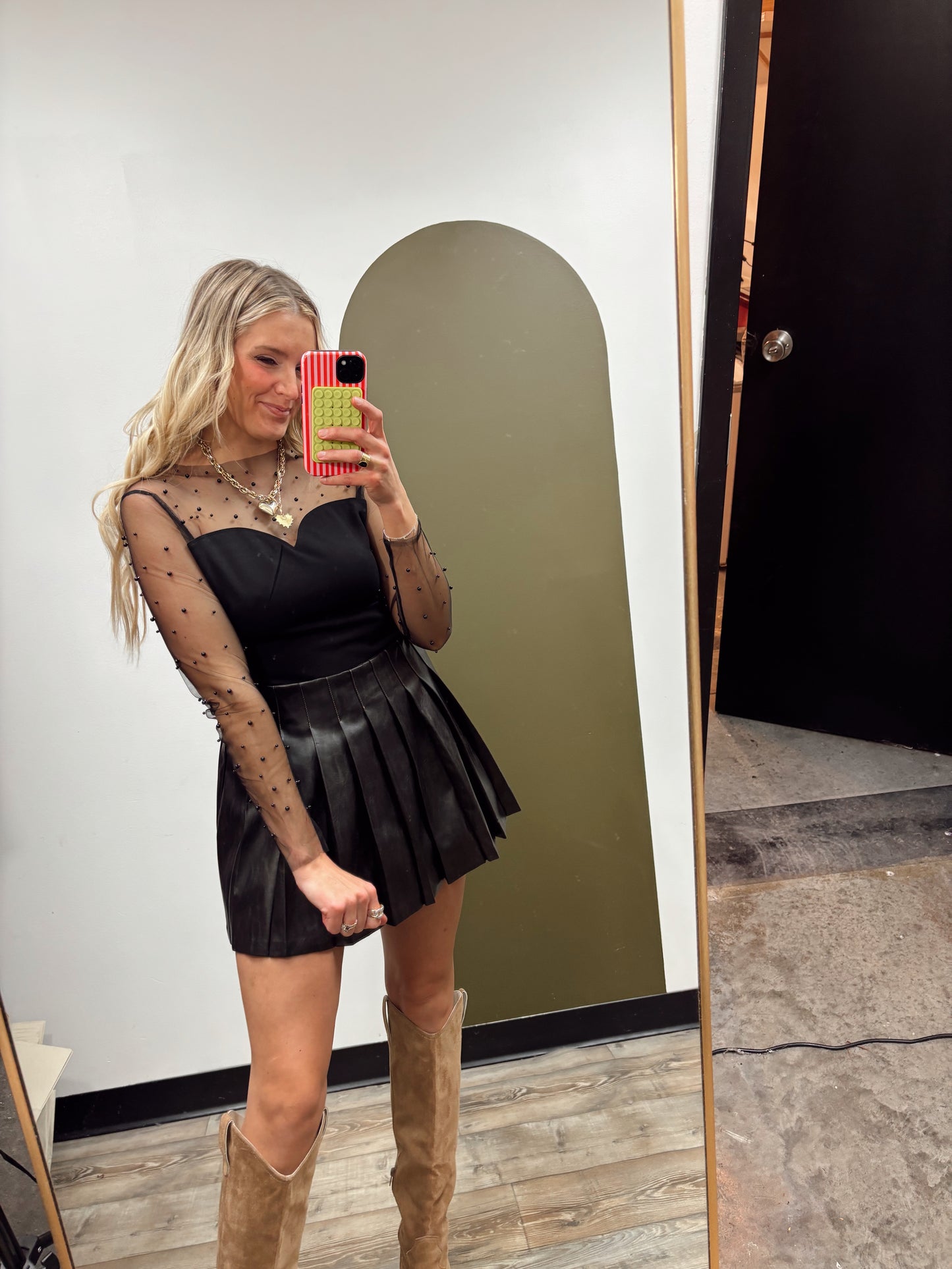 Sunburn Vegan Skort (Black)