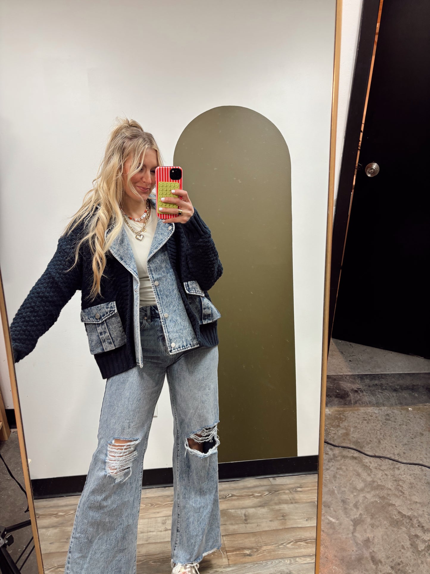 Long December Sweater Jacket