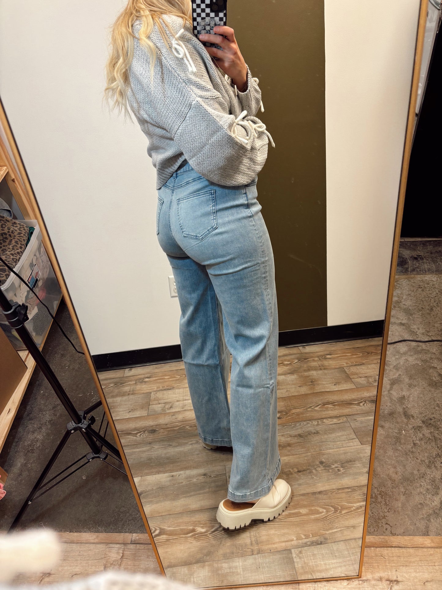 Benny Wide Leg Jean