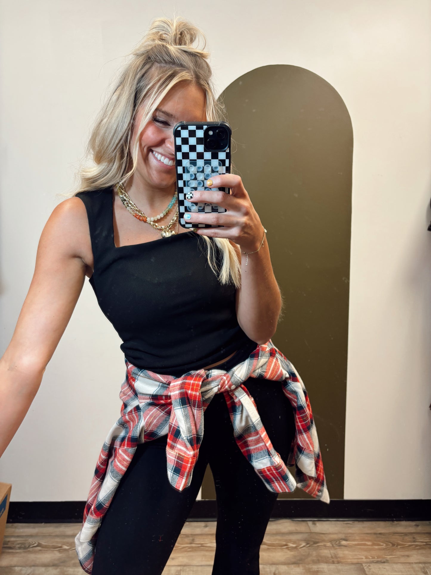 Mina Square Neck Top