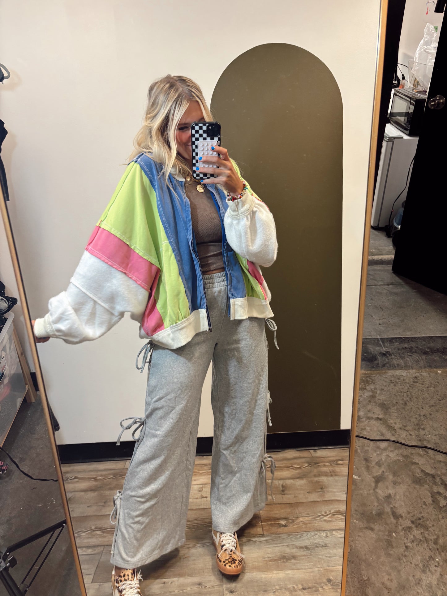 Starburst Zip Up
