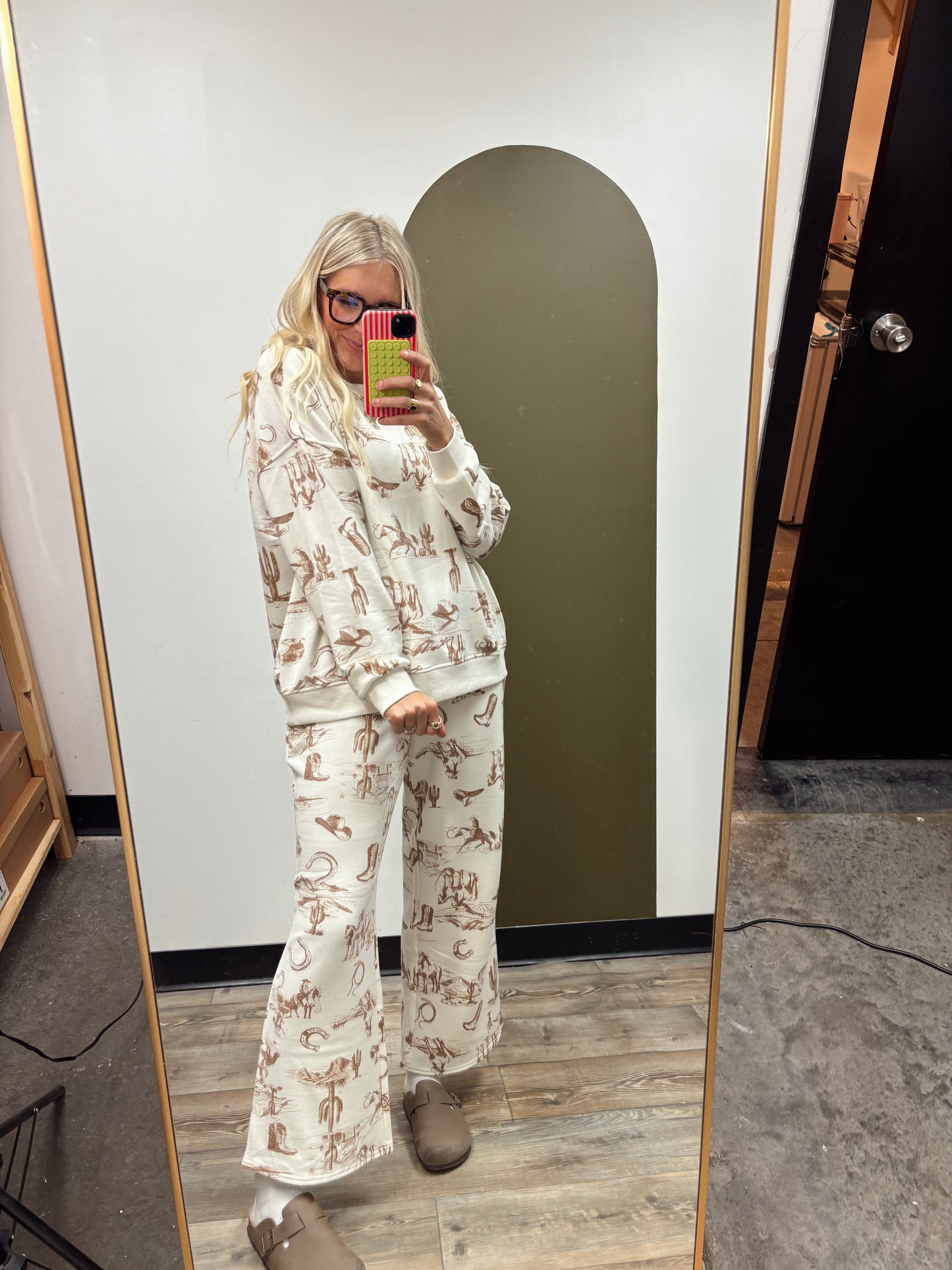 Western Coded Comfy Set