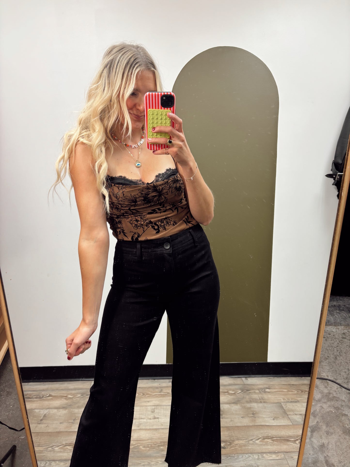 Black Forest Bodysuit (Brown)
