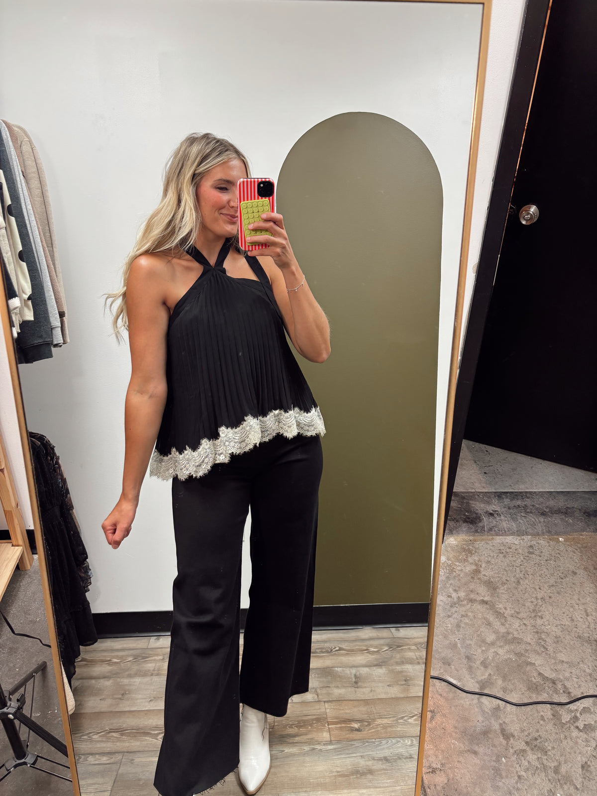 Calliope Halter Swing Top