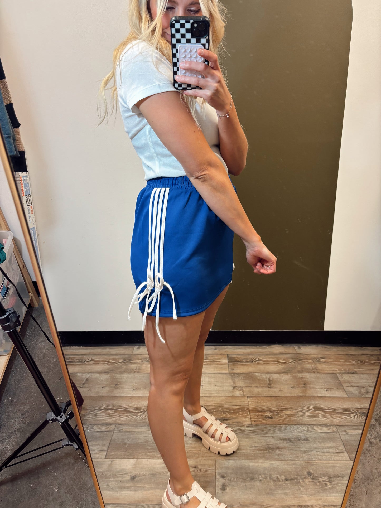 Track Star Skirt (Blue)