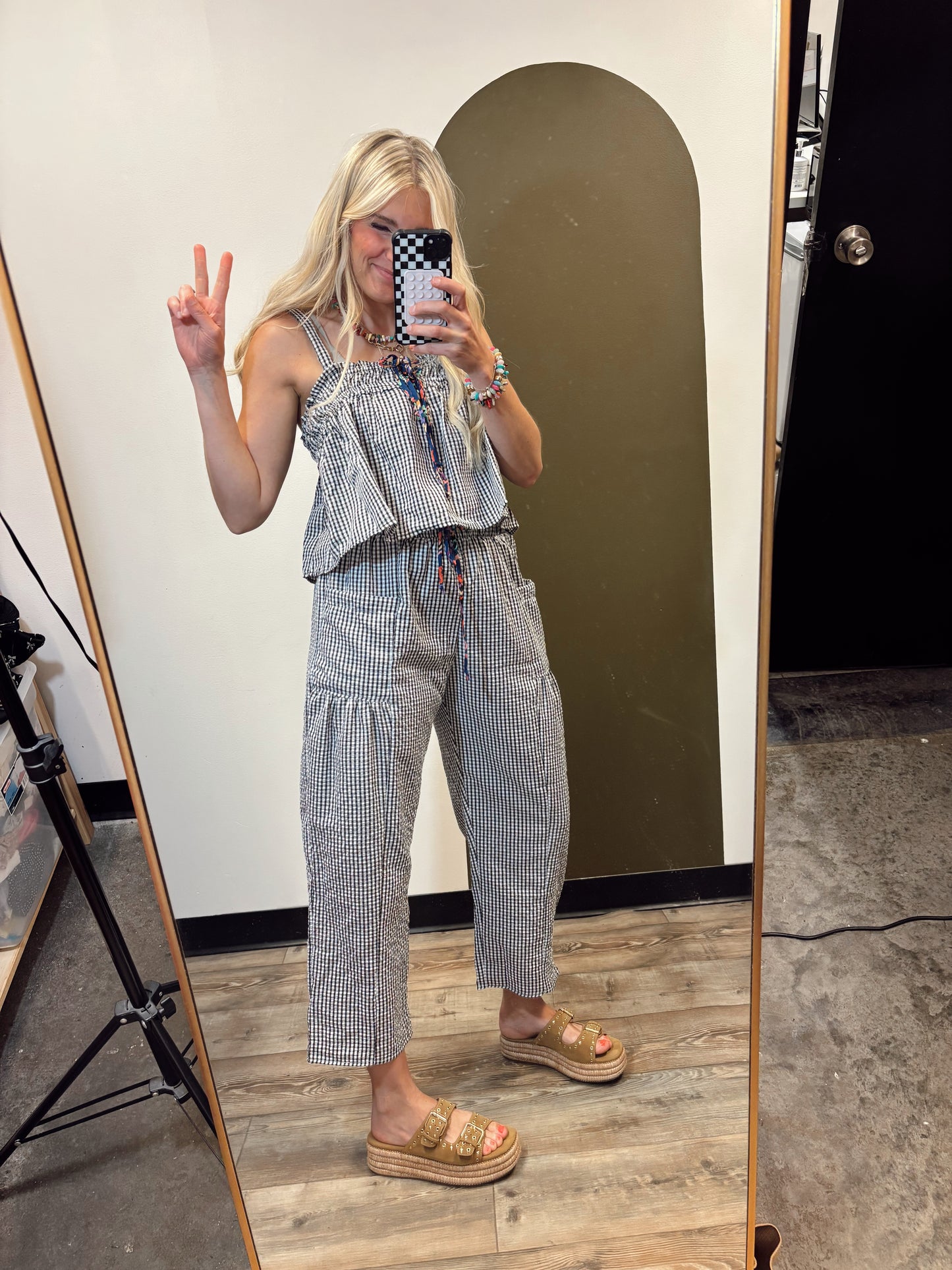 Harmony Gingham Set
