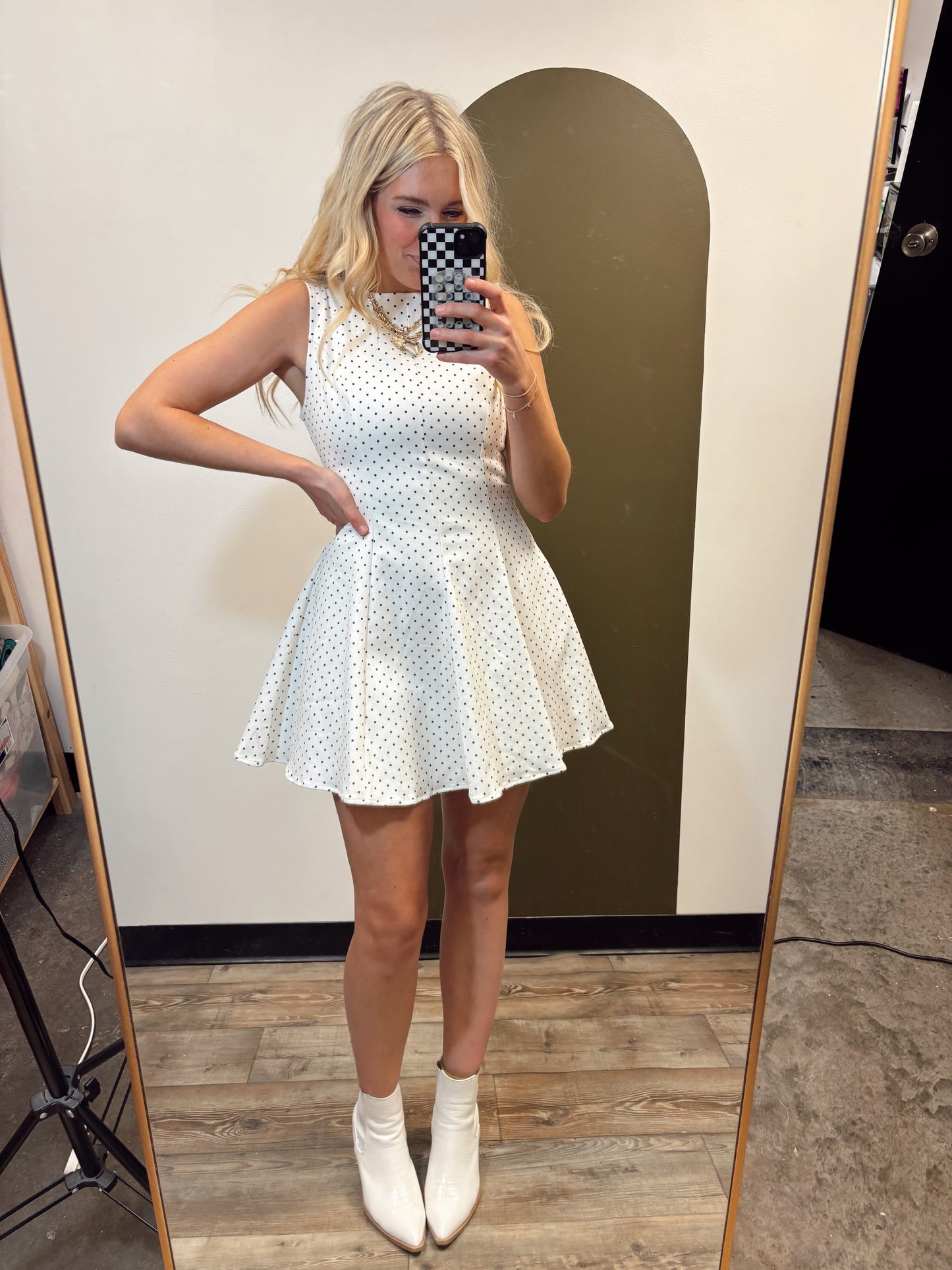 Meg Polka Dot Mini