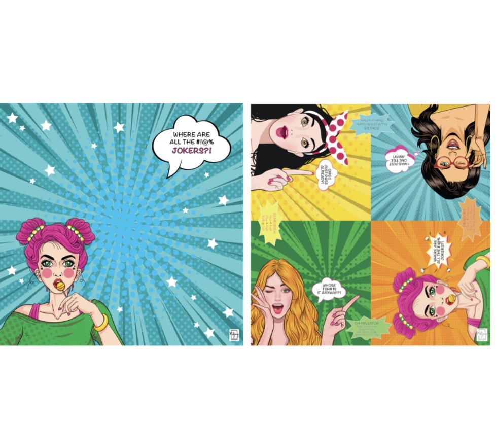 Double The Fun/Girl Talk Double Sided Mat