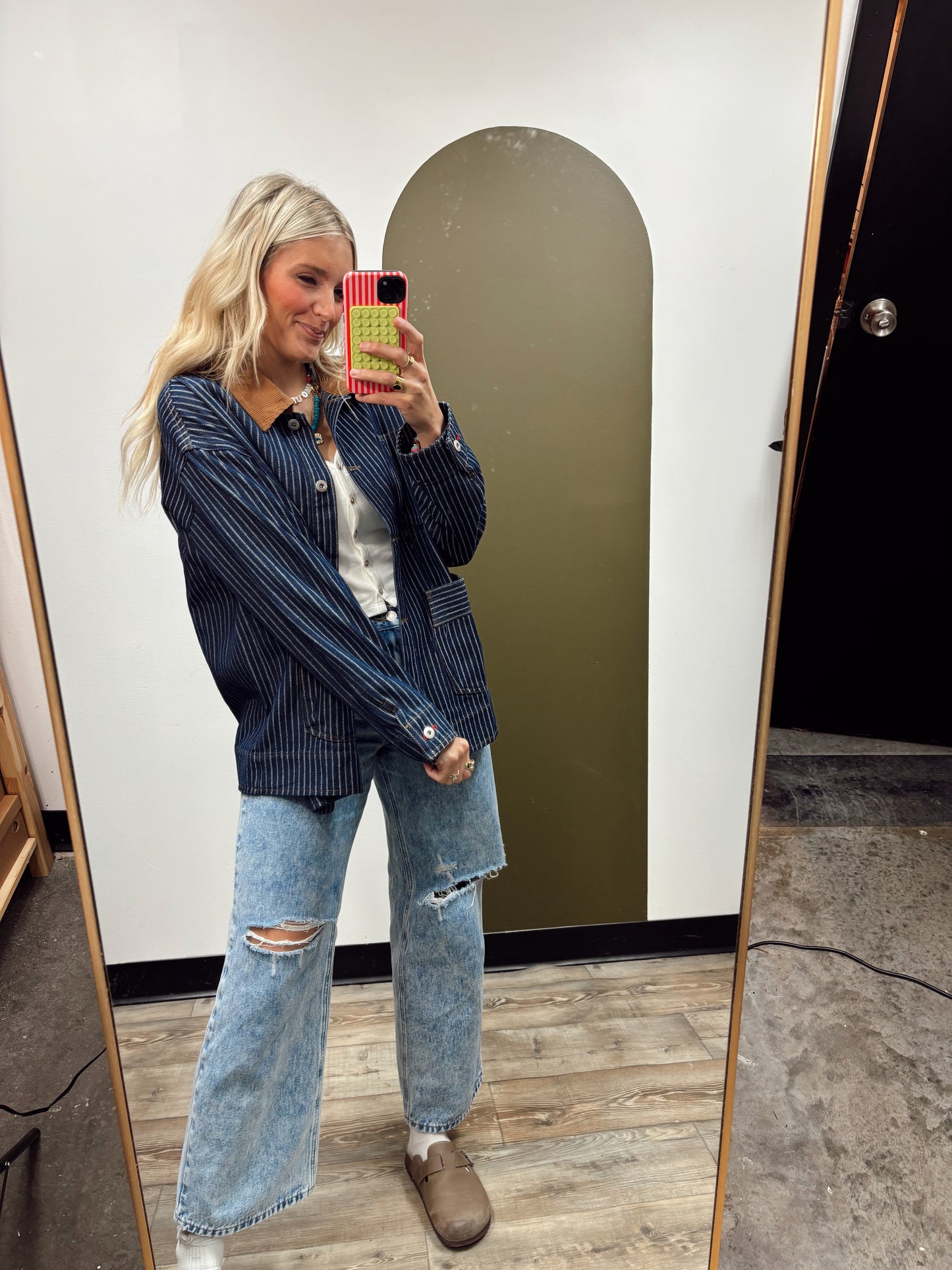 Paris Cord Shacket