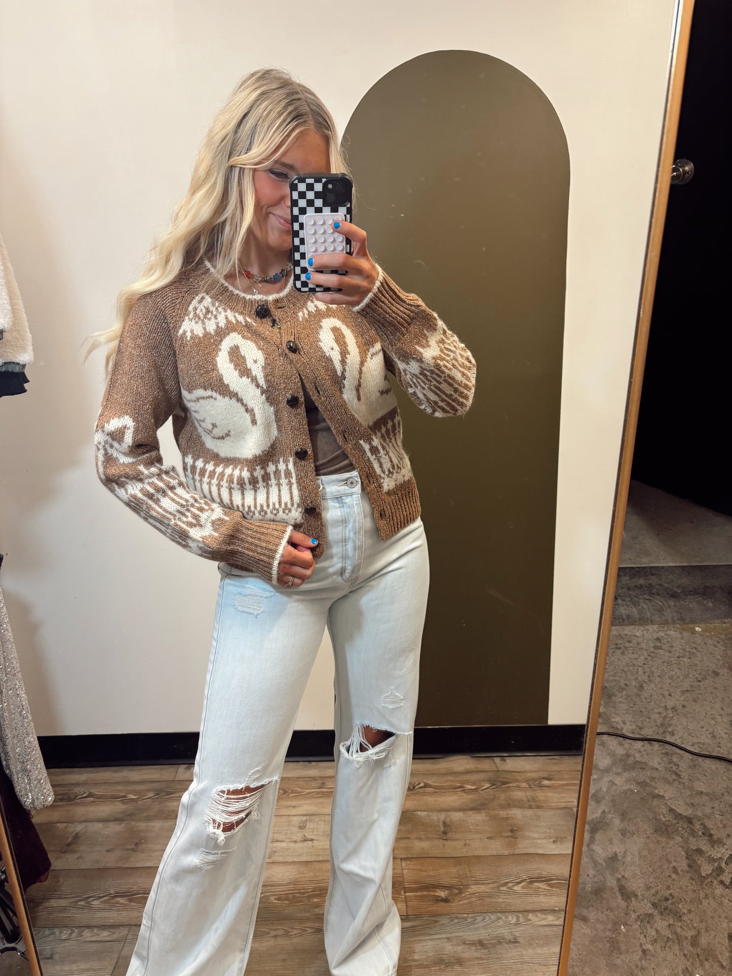 Swan Dive Sweater