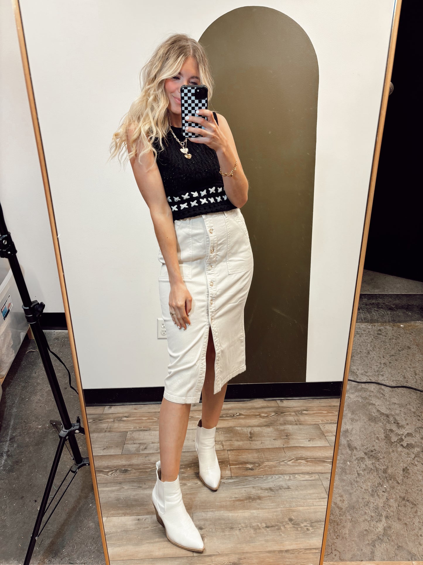 Victoria Skirt (Sand)