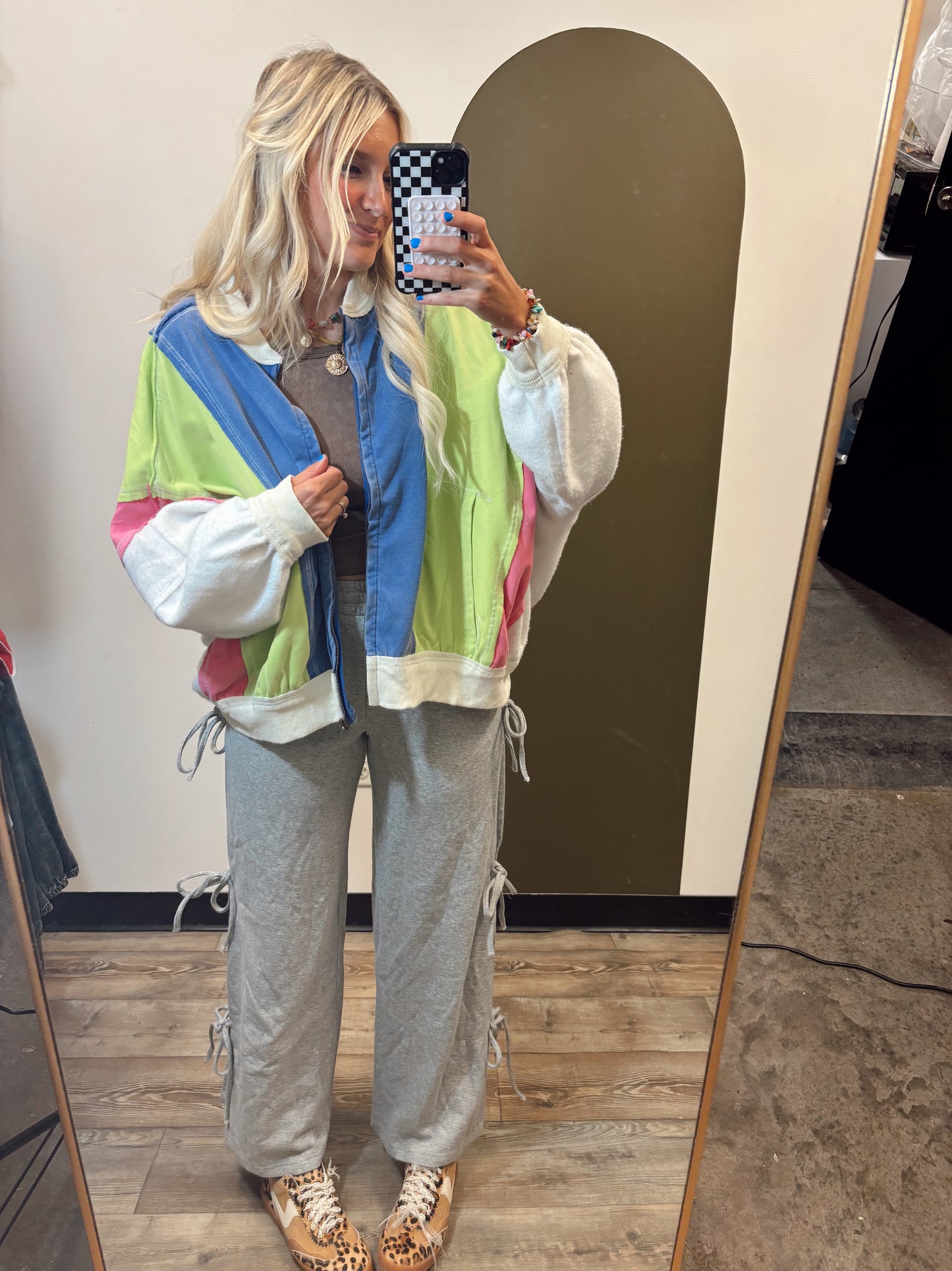Starburst Zip Up