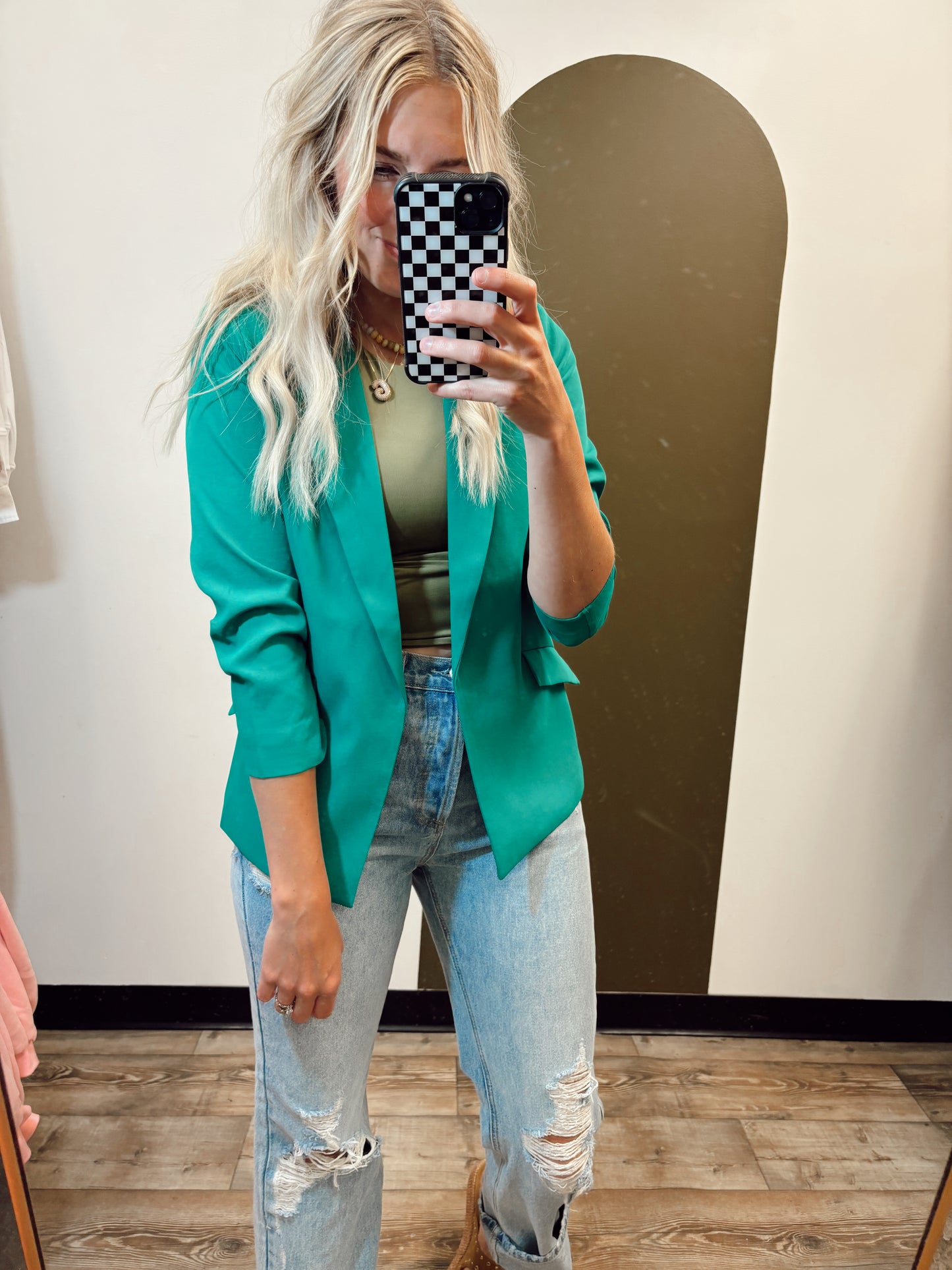 Boardroom to Bar Blazer (Green)