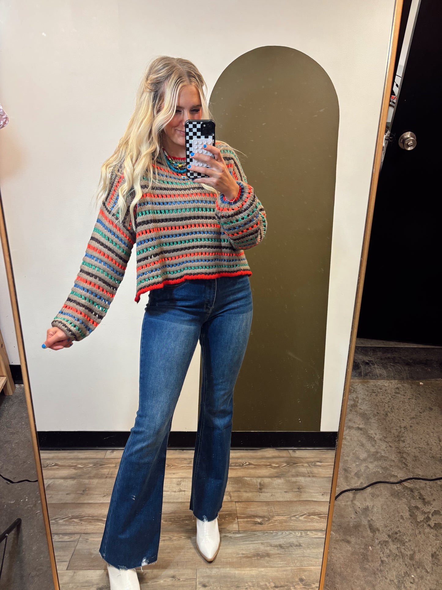 Bright Spot Stripe Sweater