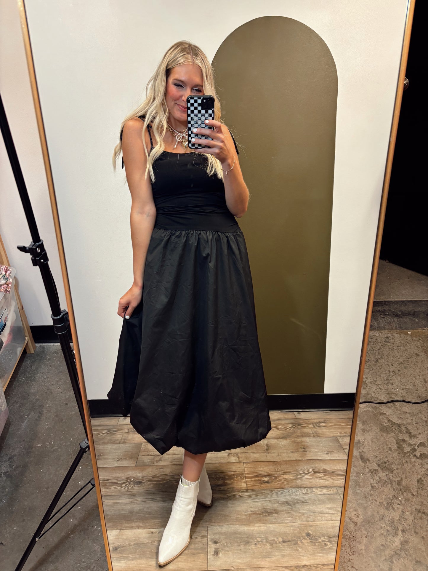 Jenna Drop Waist Maxi Dress