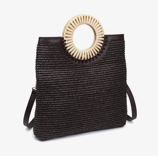 Tessa Crossbody Clutch (Chocolate)