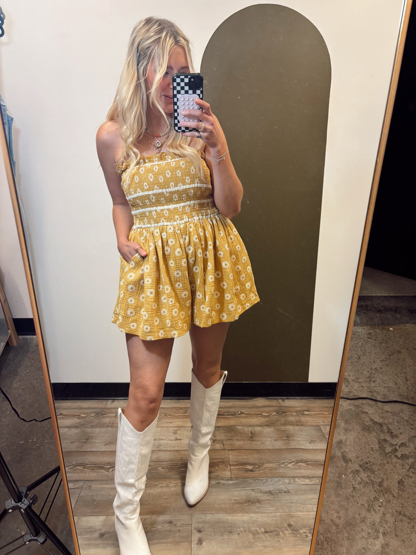 Kristin Floral Romper
