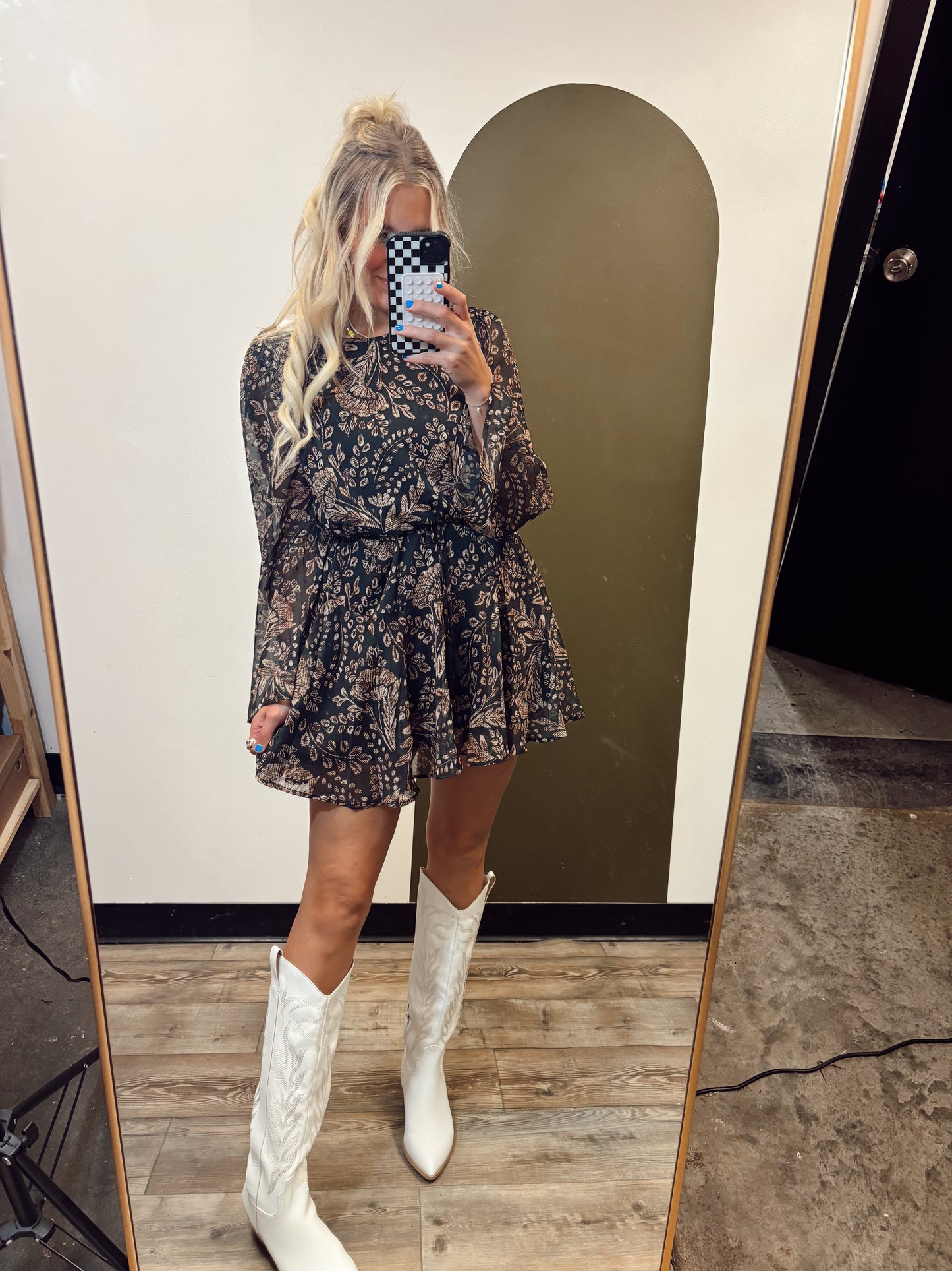 Celeste Paisley Dress