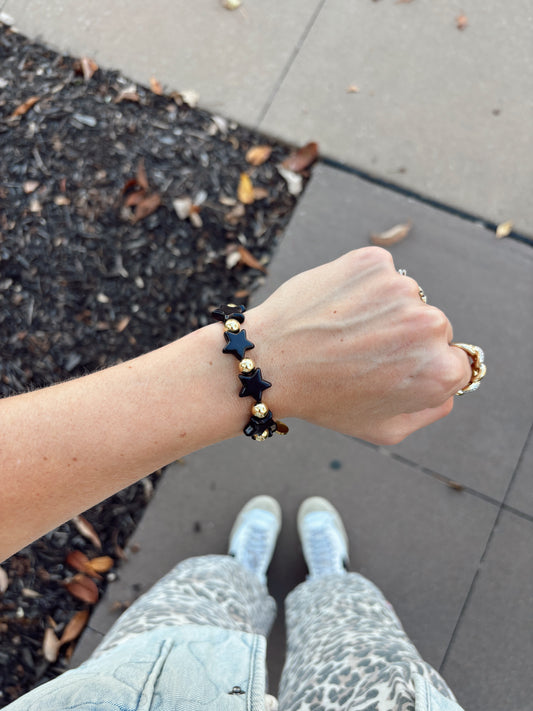 Howlite Star Bracelet