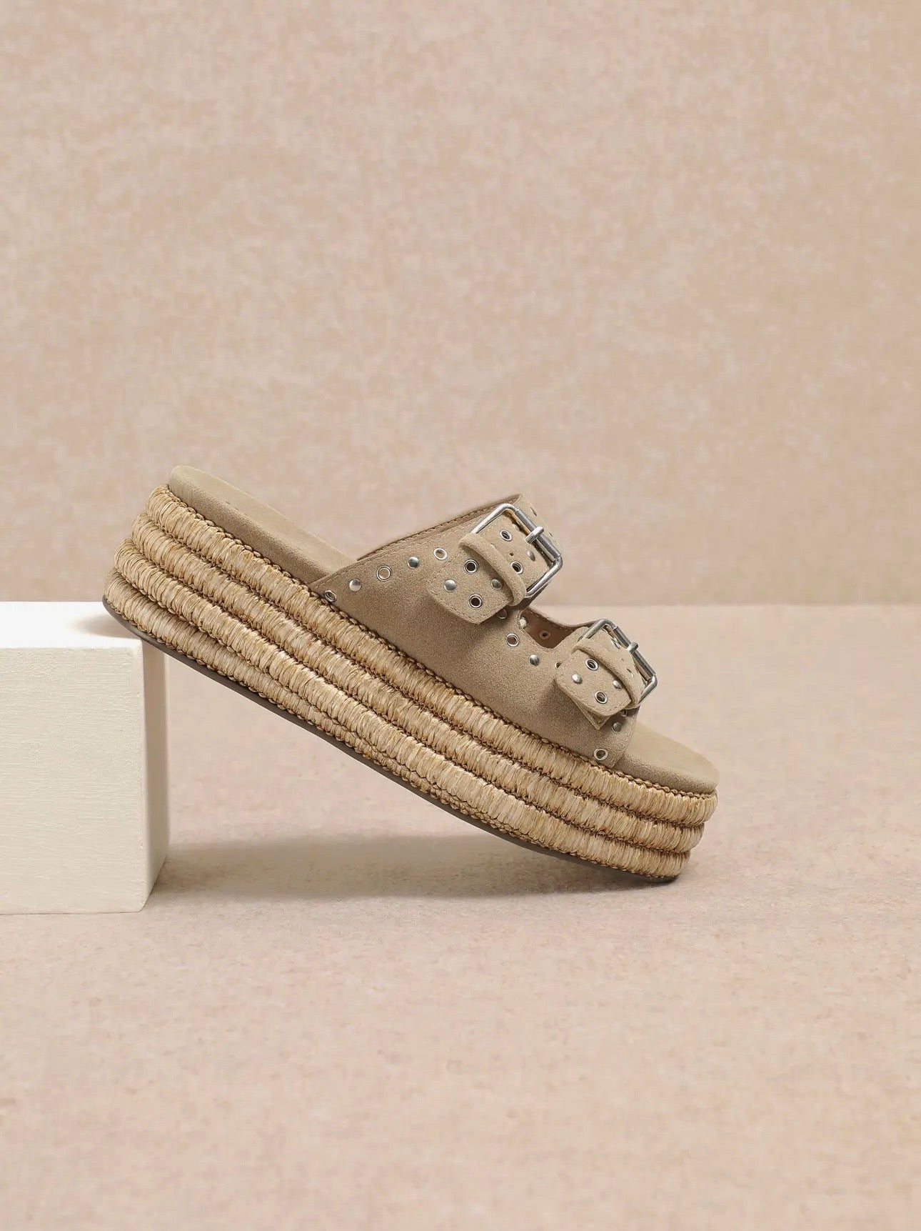 Holly Sandal (Sandstone)
