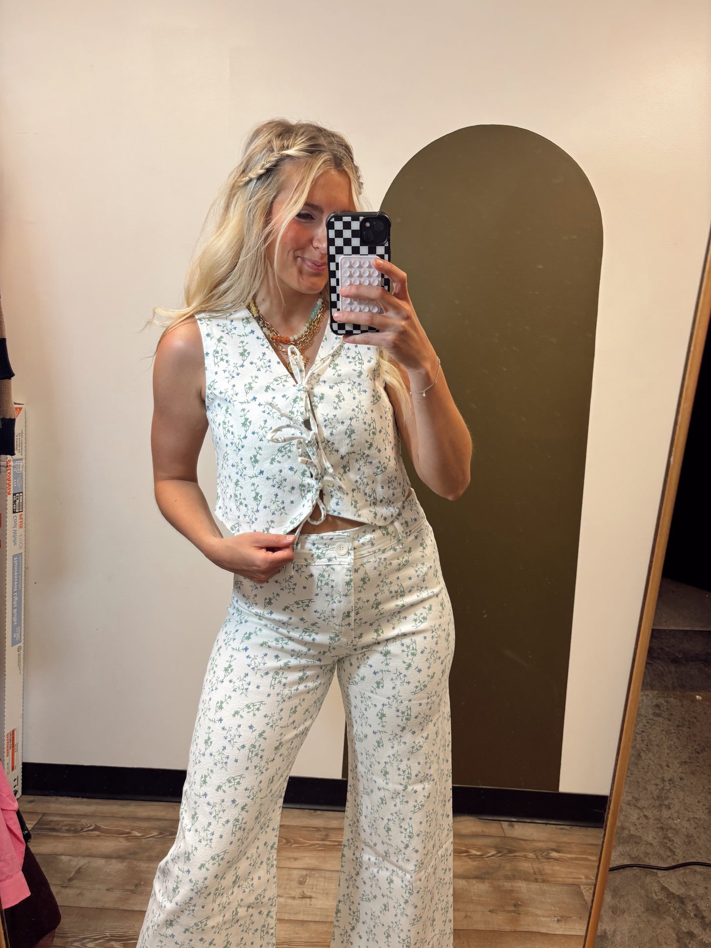 Florence Floral Vest
