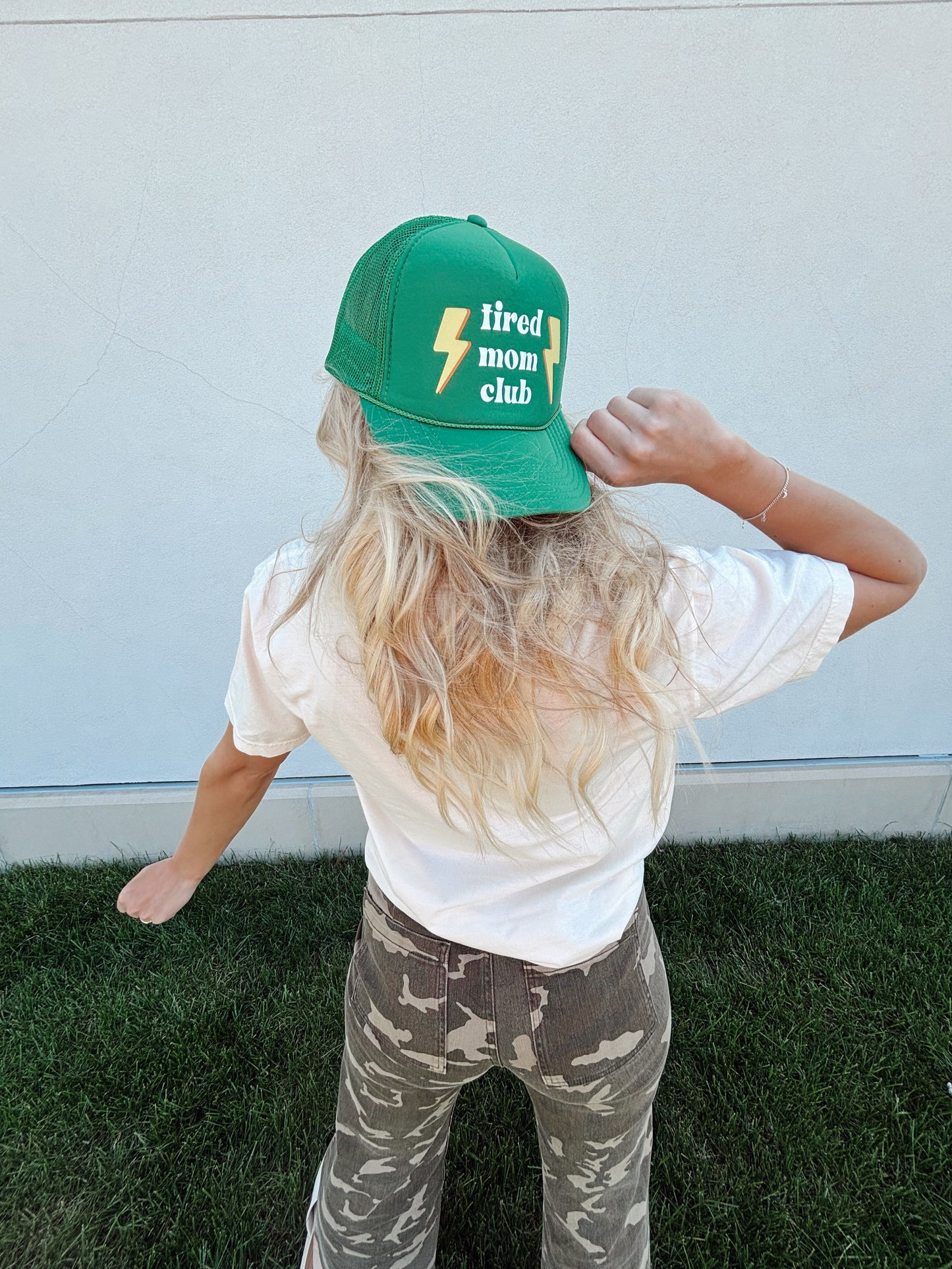 Tired Mom Club Trucker
