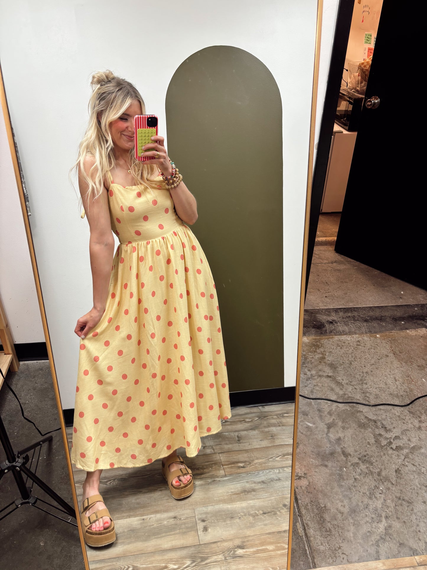 Sunny Days Polka Dot Dress