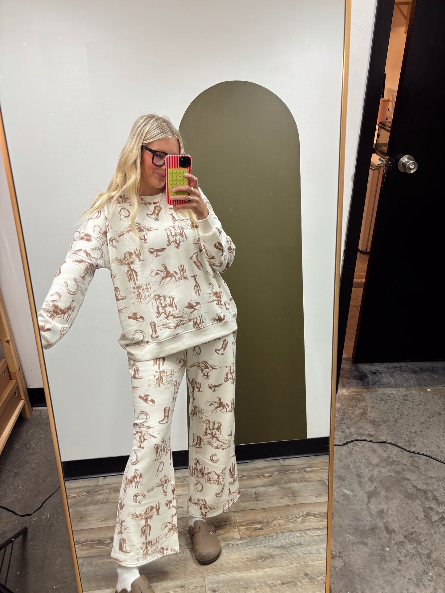 Western Coded Comfy Set