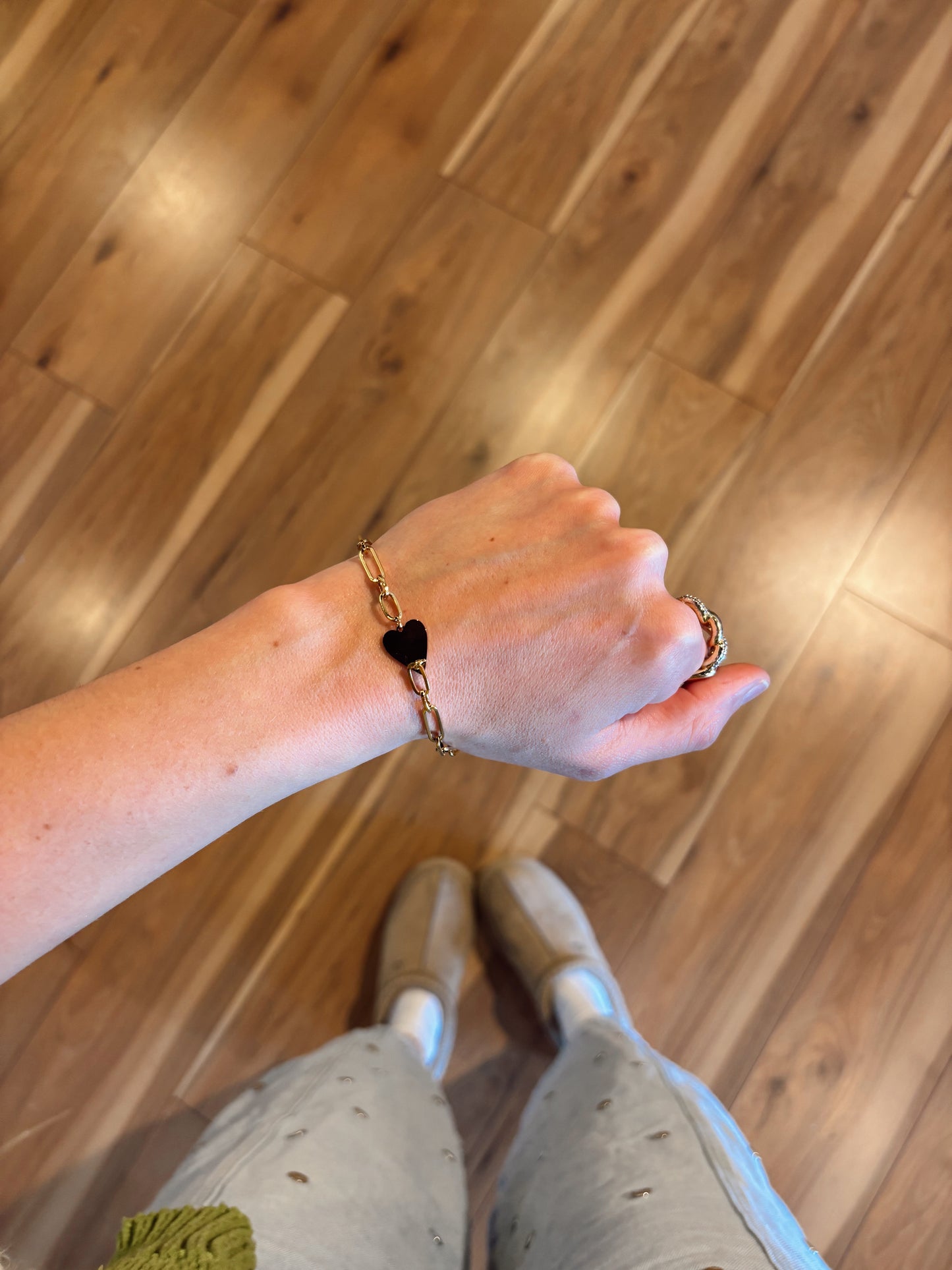 You By My Side Heart Bracelet