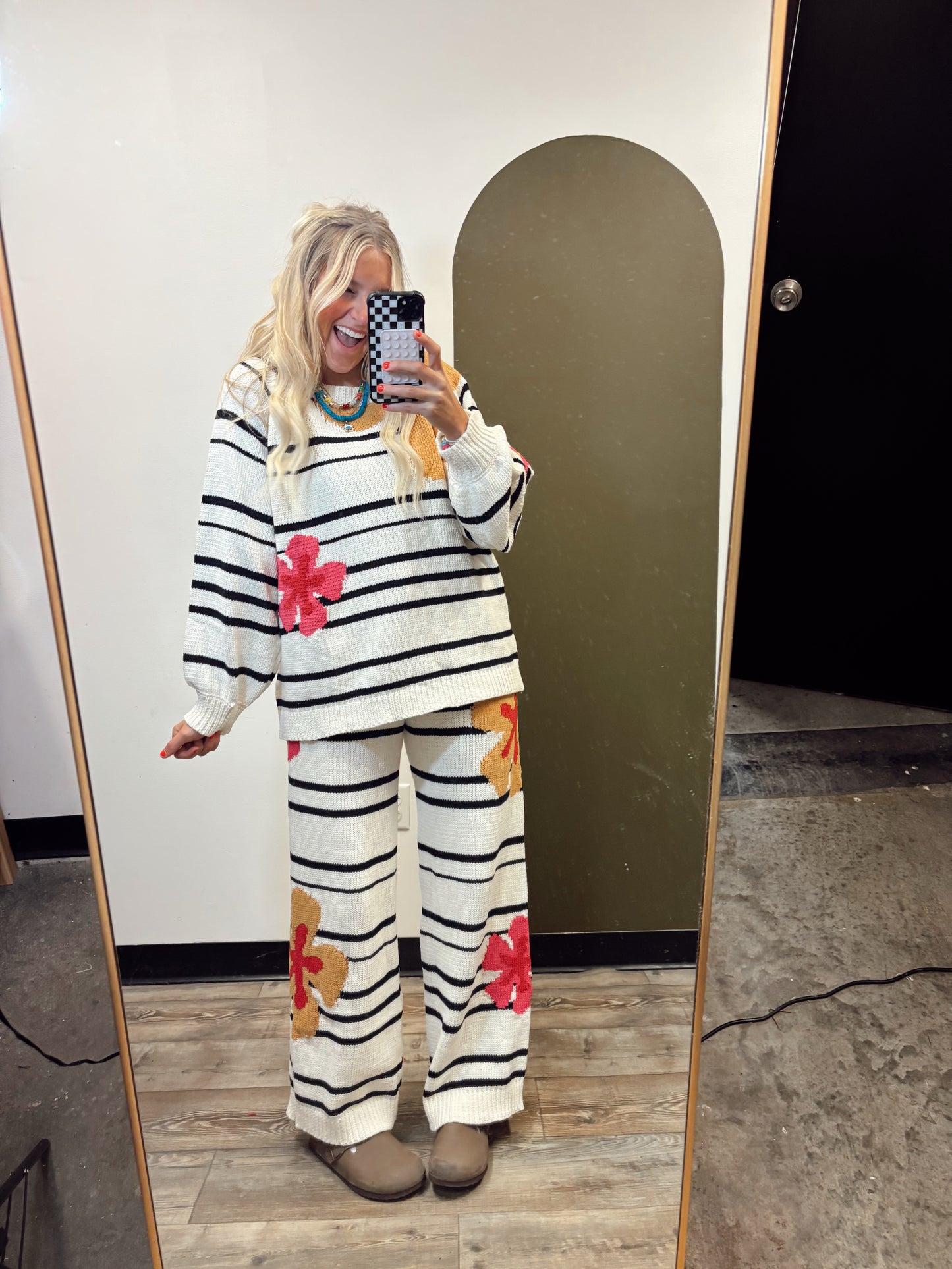 Fiona Chenille Sweater Set