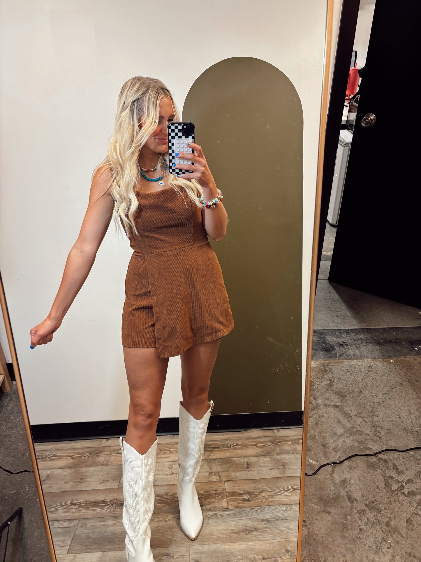 Lauren Corduroy Romper