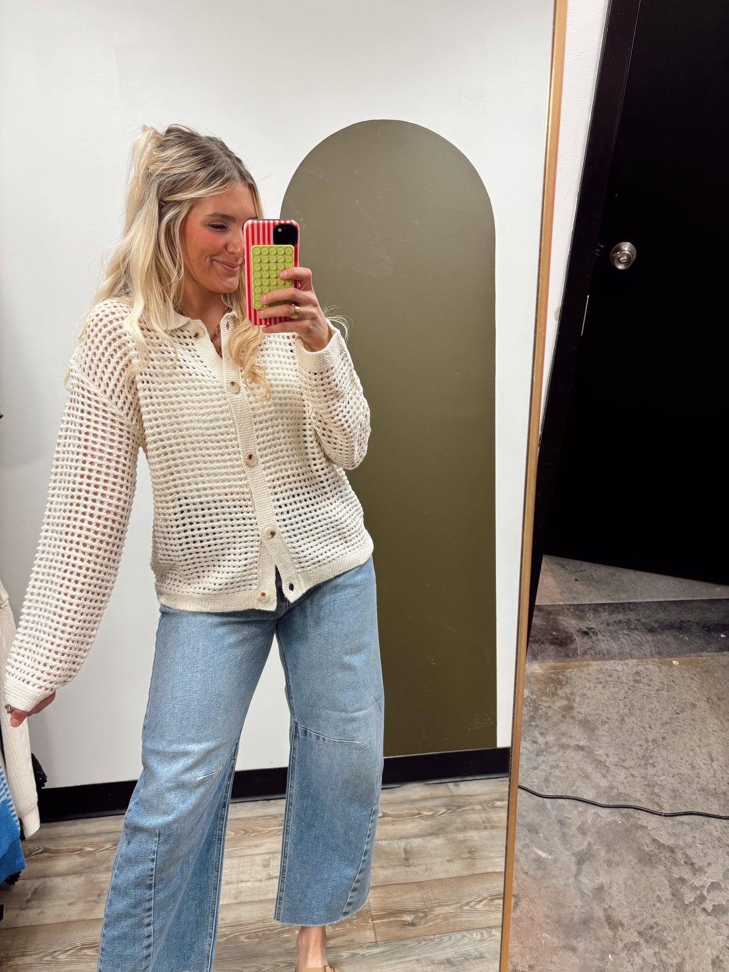 Chill In The Air Cardy (Cream)