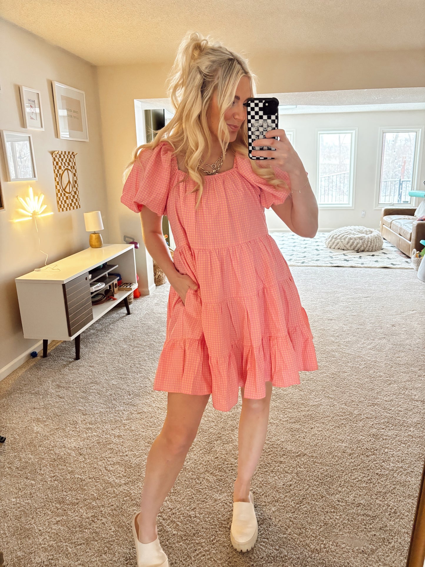 Park Date Gingham Dress