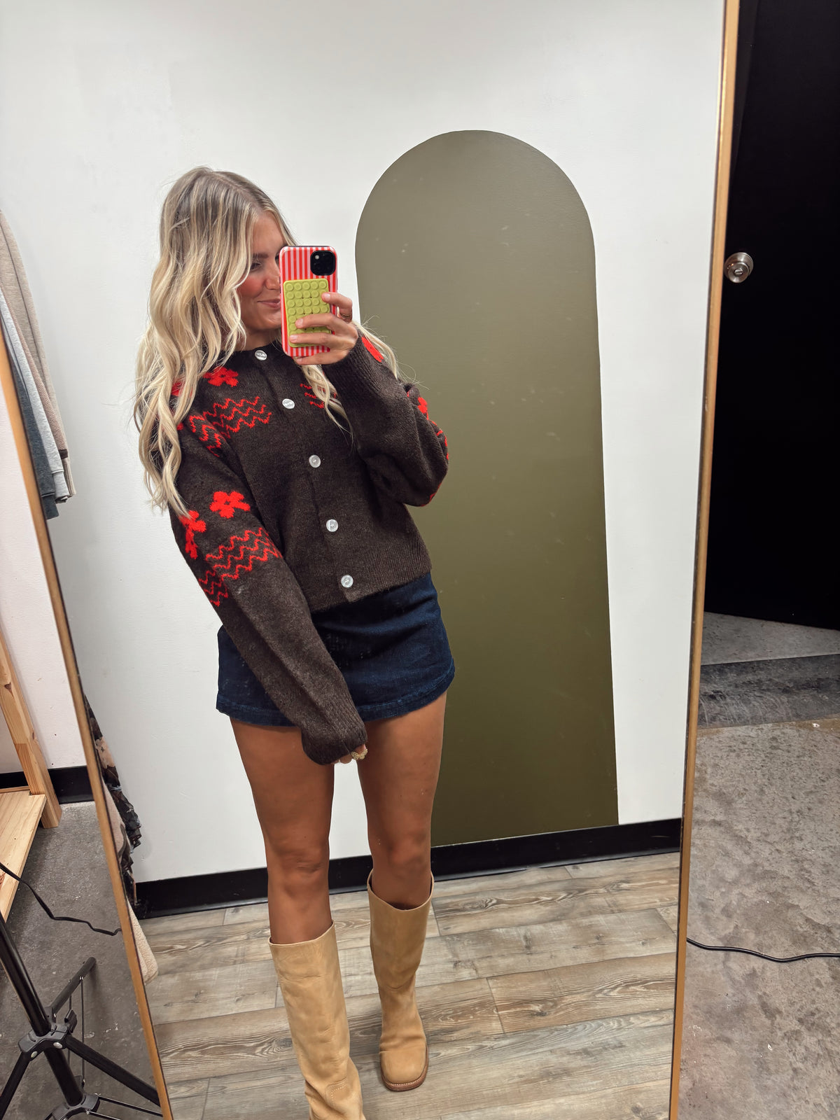 Primrose Contrast Cardigan