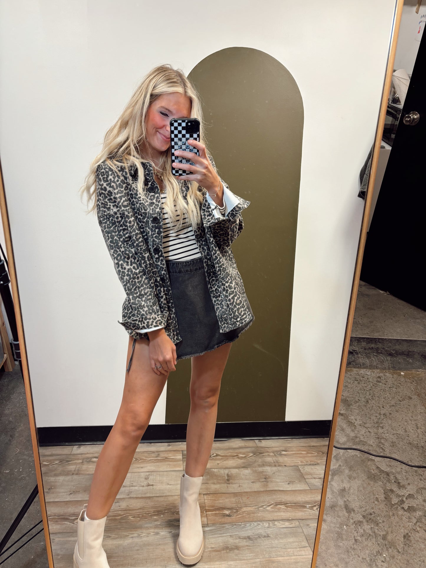 Rae Leopard Jacket