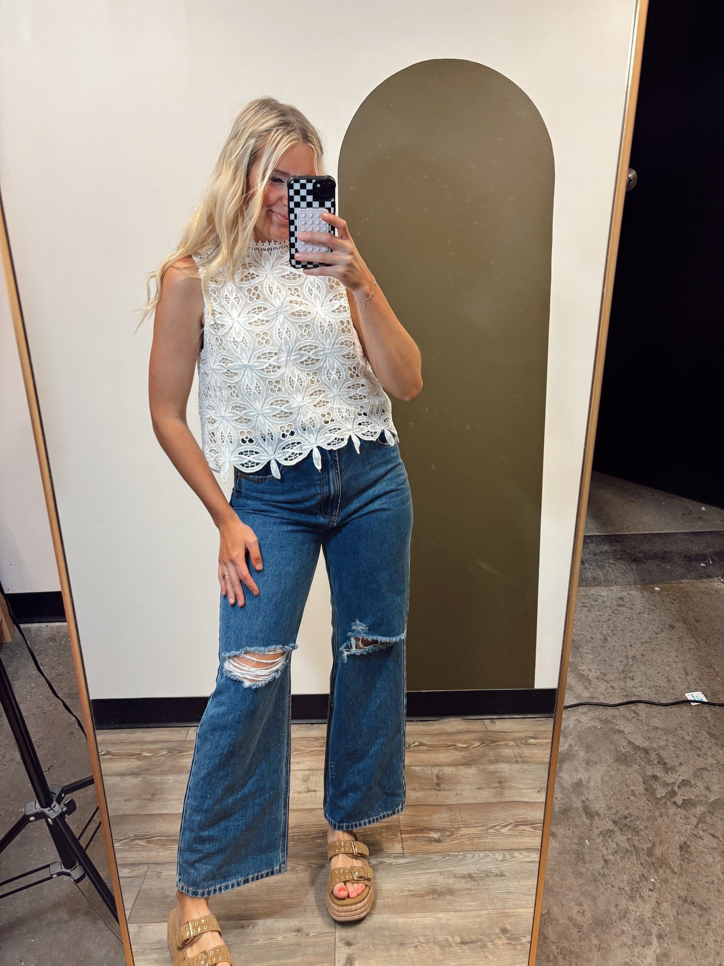 Lissa Lace Top