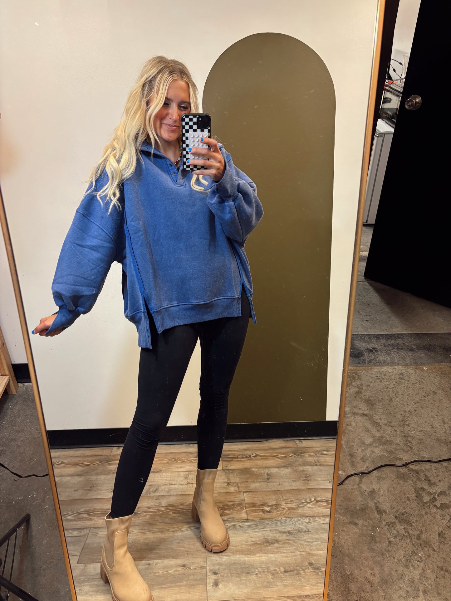 Paris Pullover (Blue)