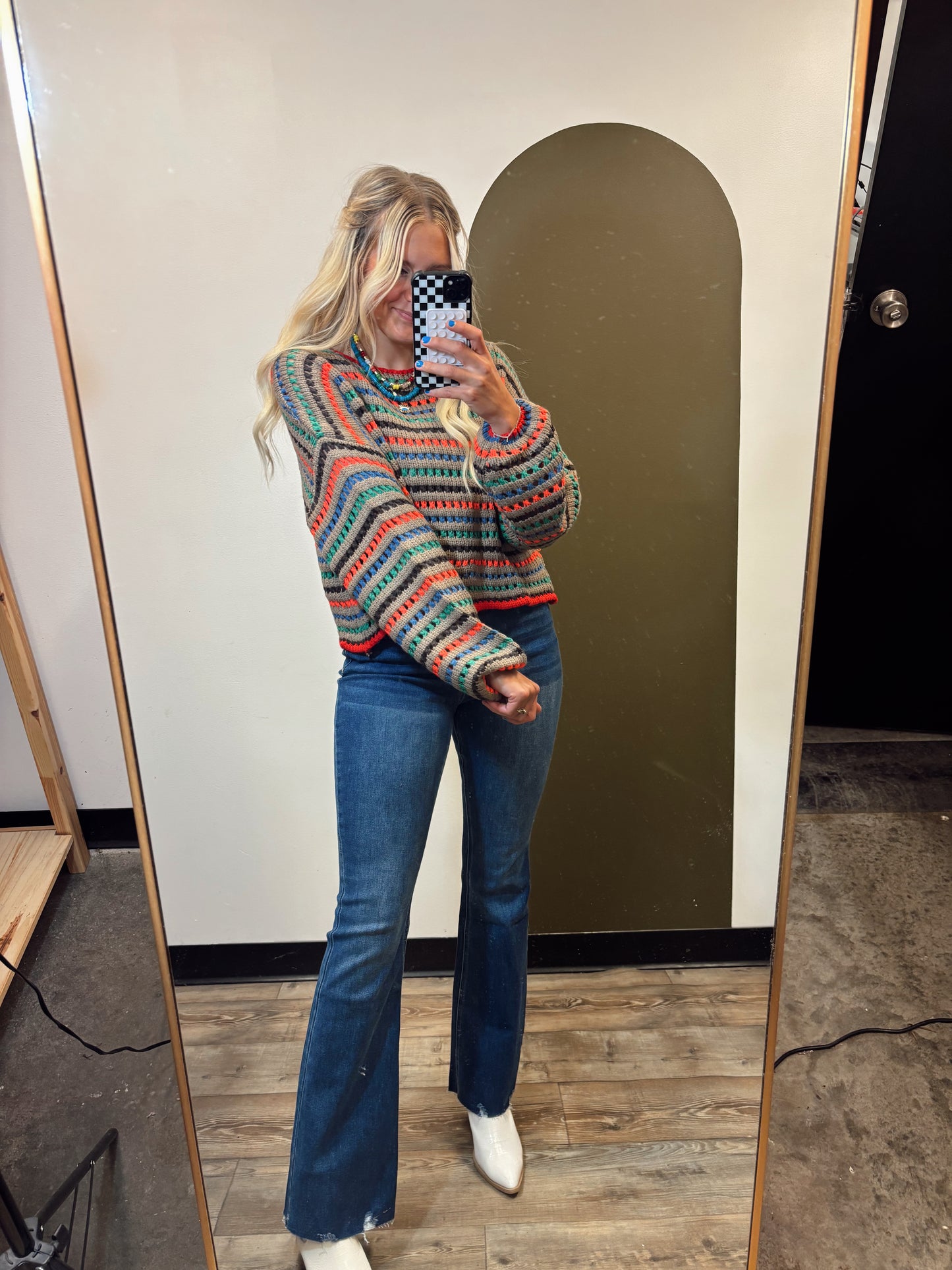 Bright Spot Stripe Sweater