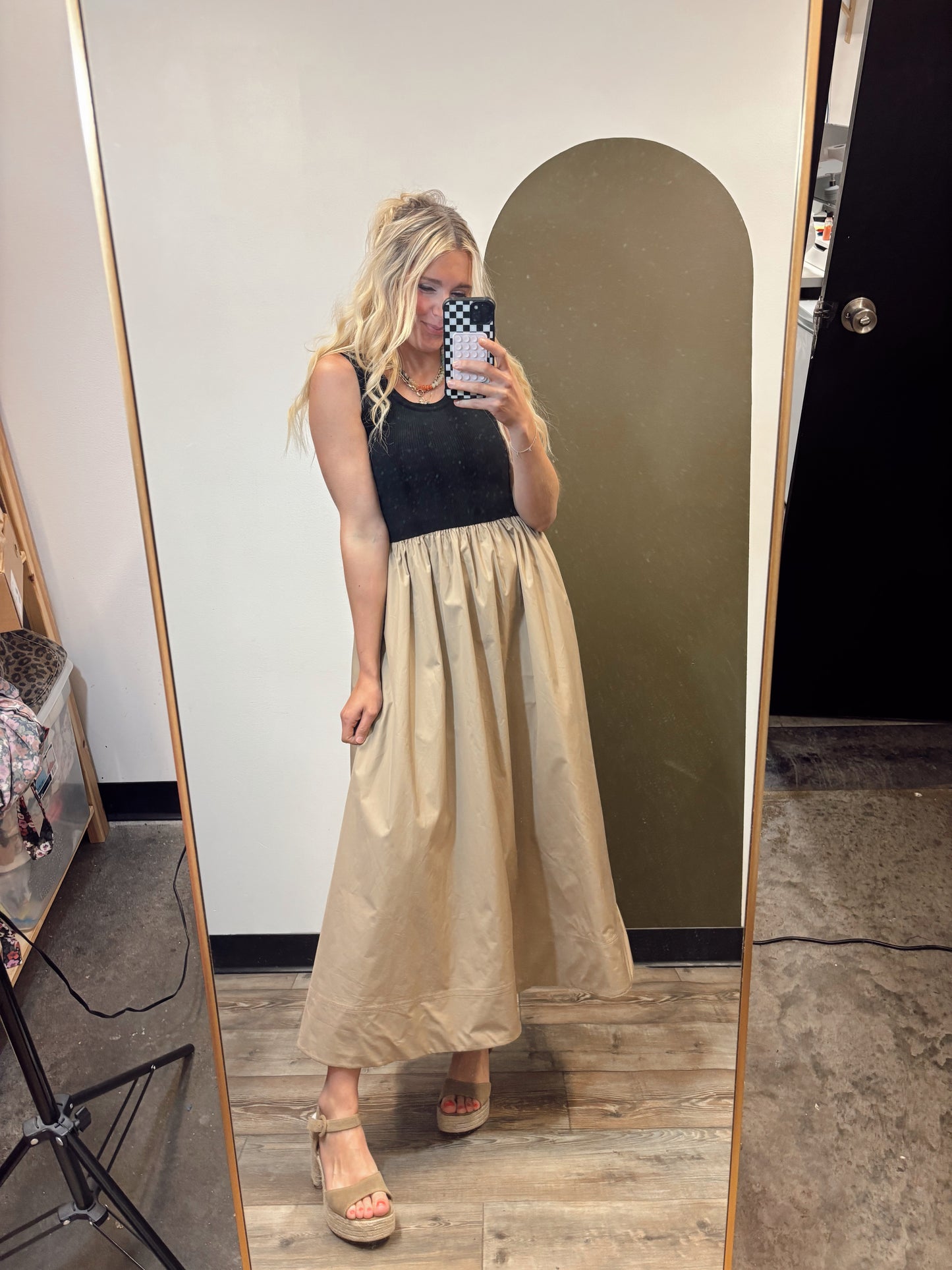 Camille Combo Maxi Dress