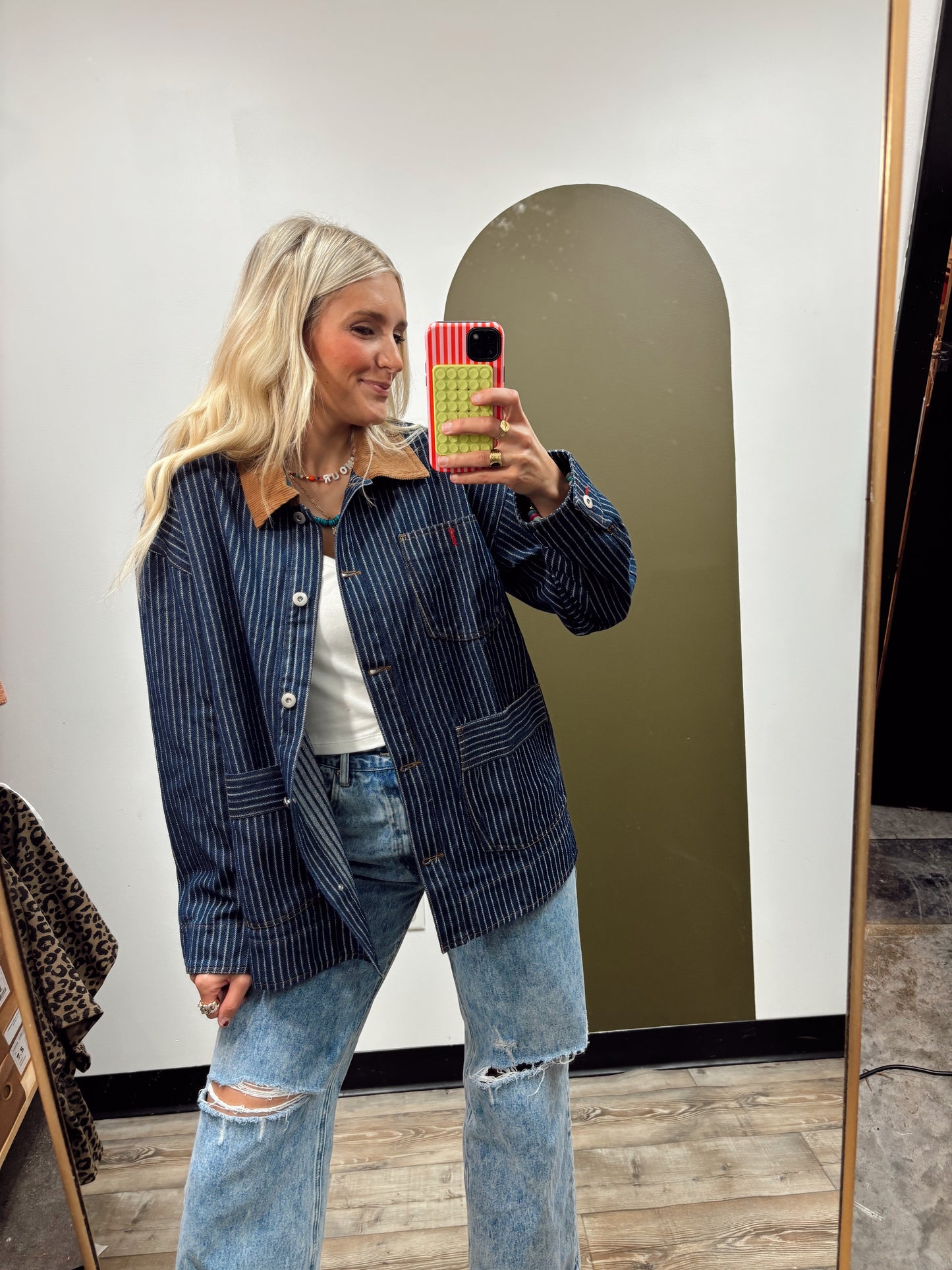 Paris Cord Shacket