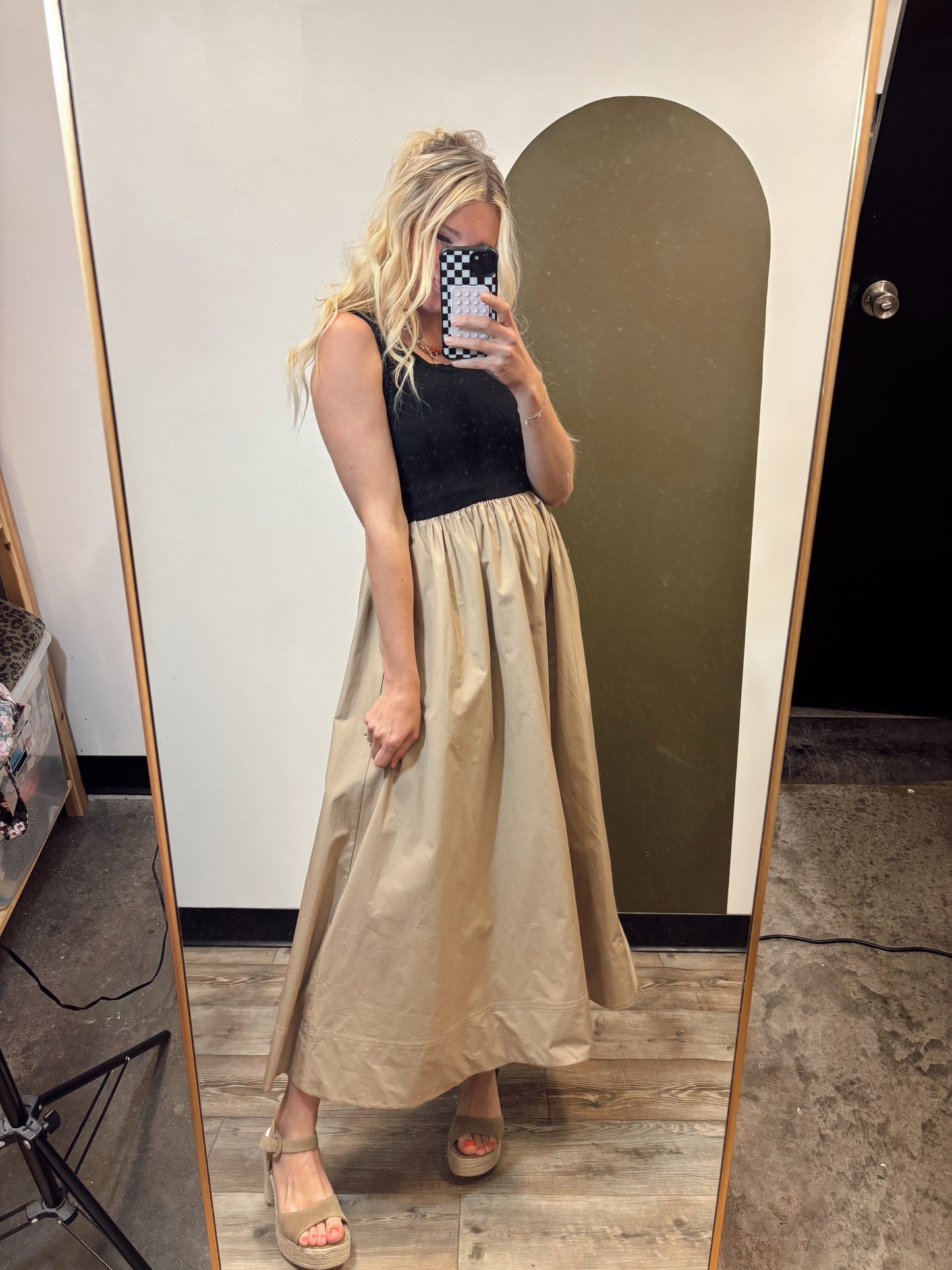 Camille Combo Maxi Dress