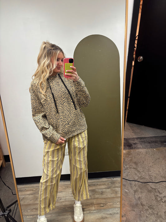 Leopard Terry Hoody