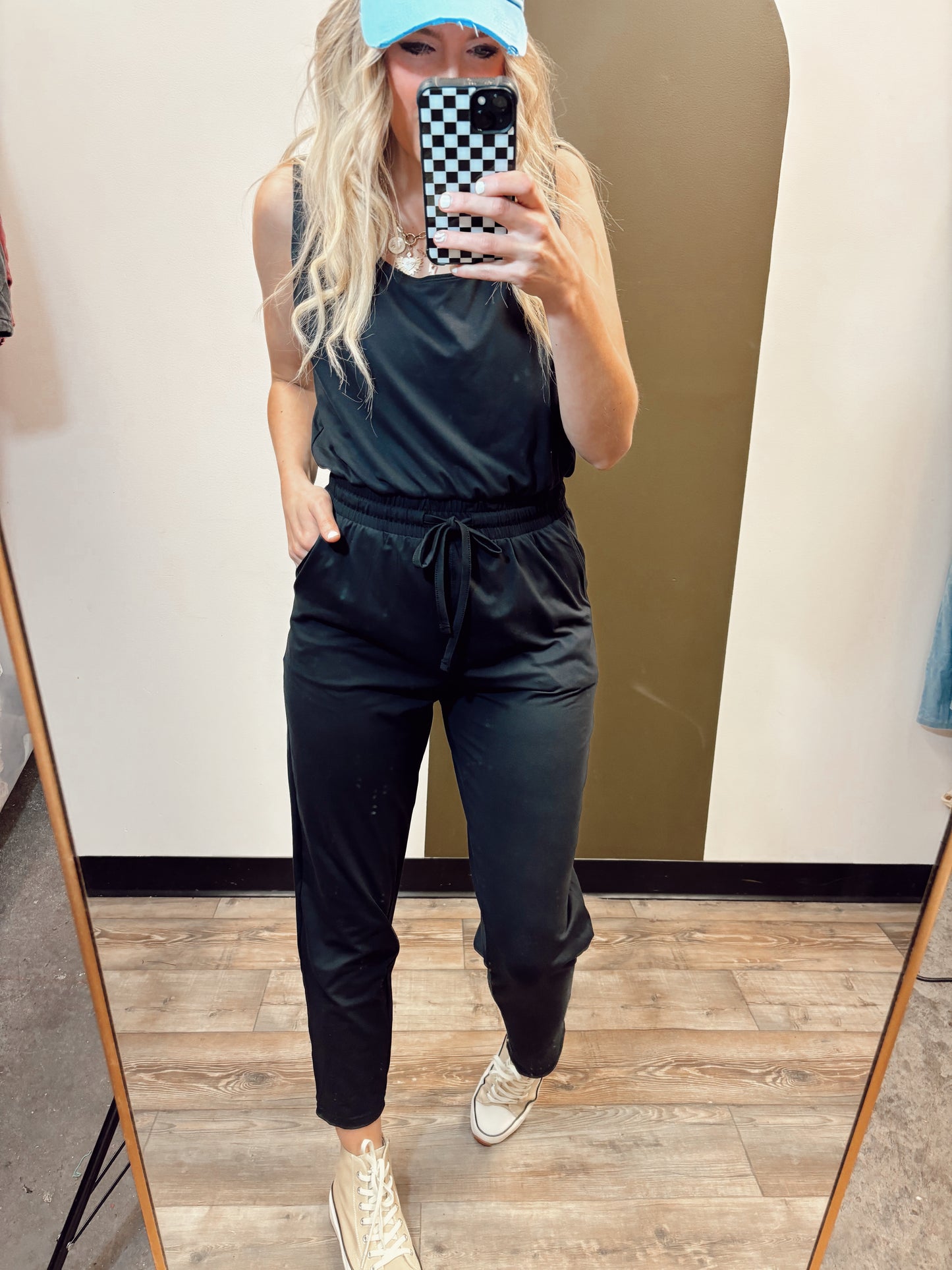 Take Stride Jumpsuit (Black)