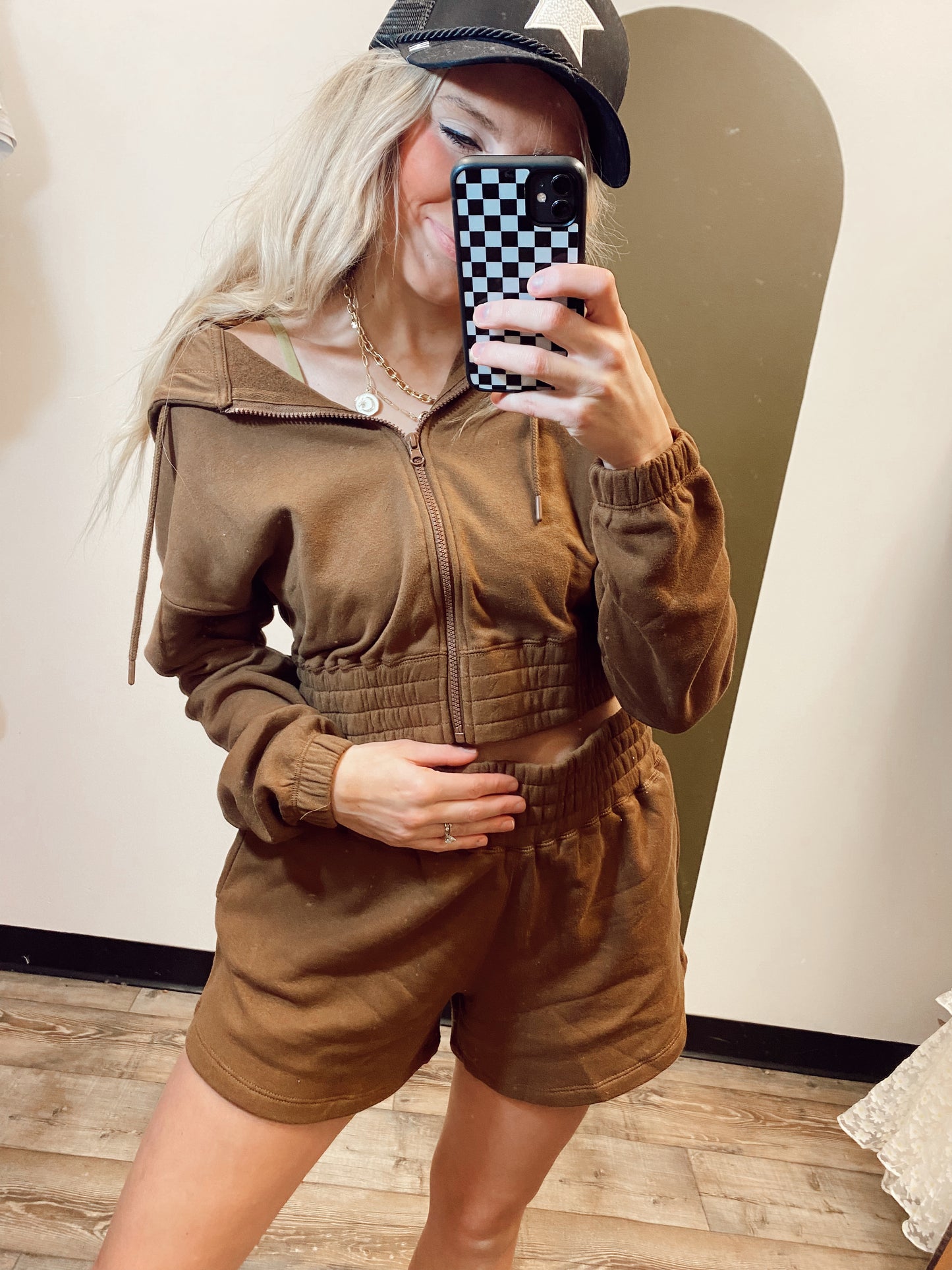 Lounge Around Hoody (Cocoa)