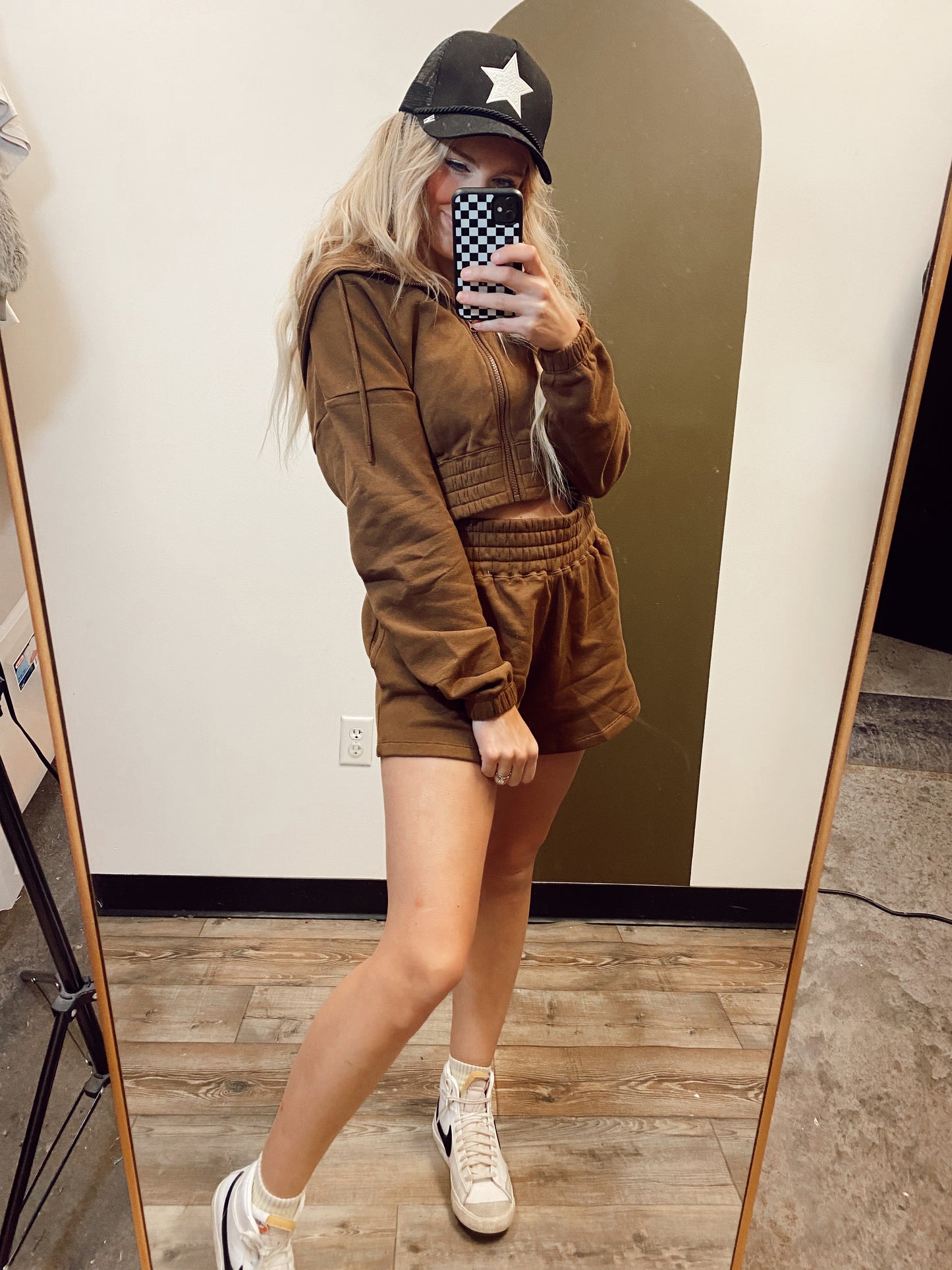 Lounge Around Hoody (Cocoa)
