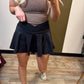 Go The Mile Skort (Black)