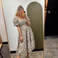 Calla Print Dress