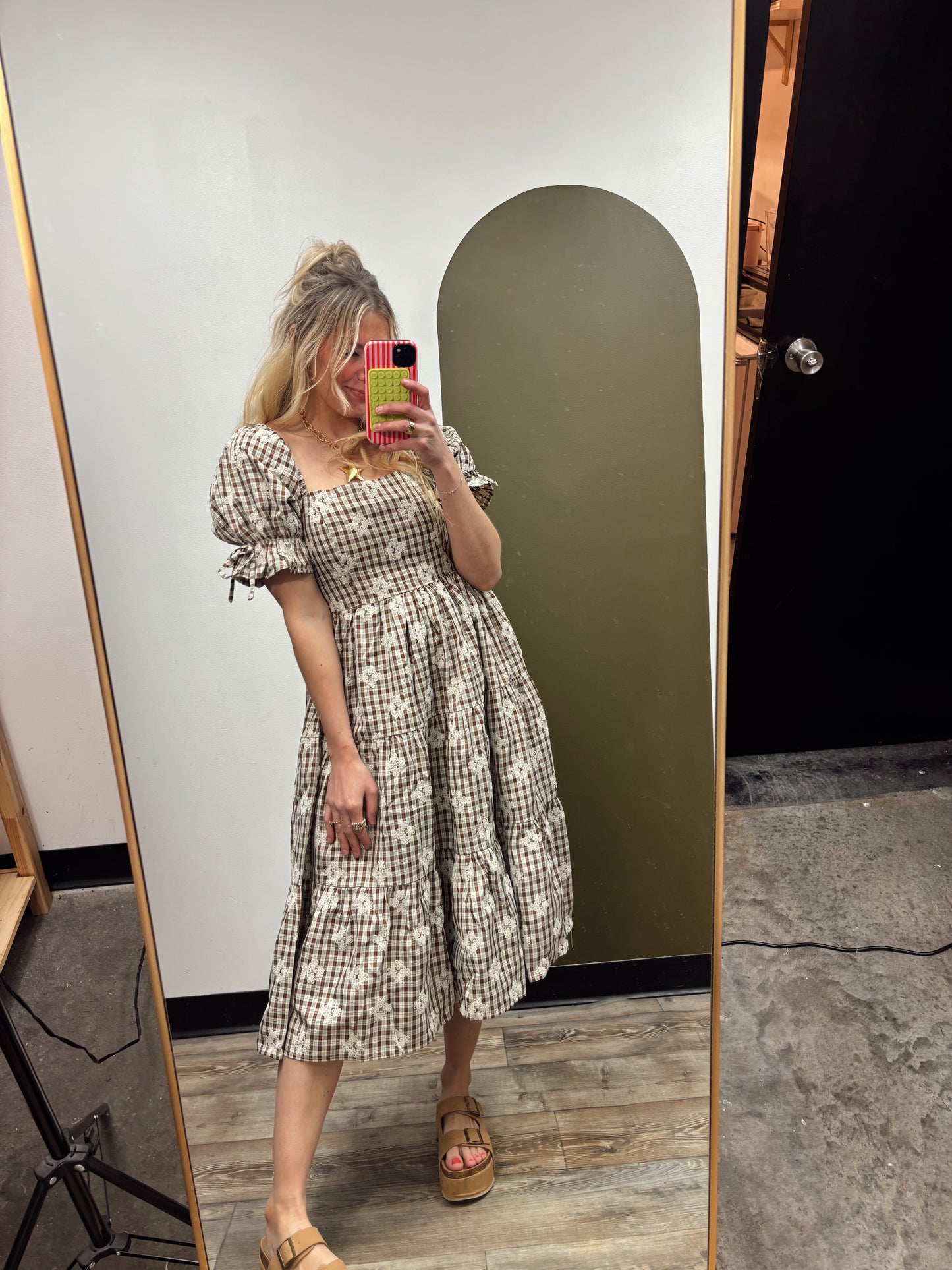 Calla Print Dress