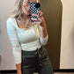 There She Goes Top (Cream)
