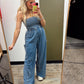 Free To Be Jumpsuit (Denim)
